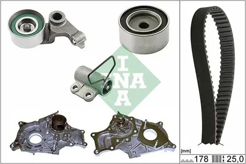 Timing belt kit water pump - belt,
