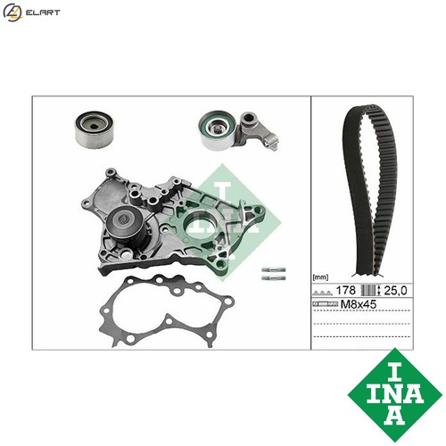 Water pump timing belt kit - timing,