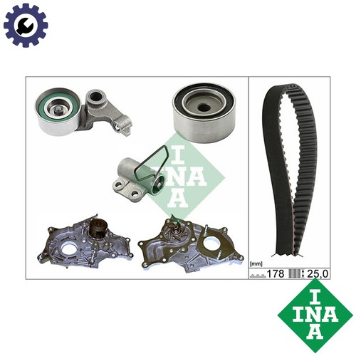 Water pump timing - water, belt